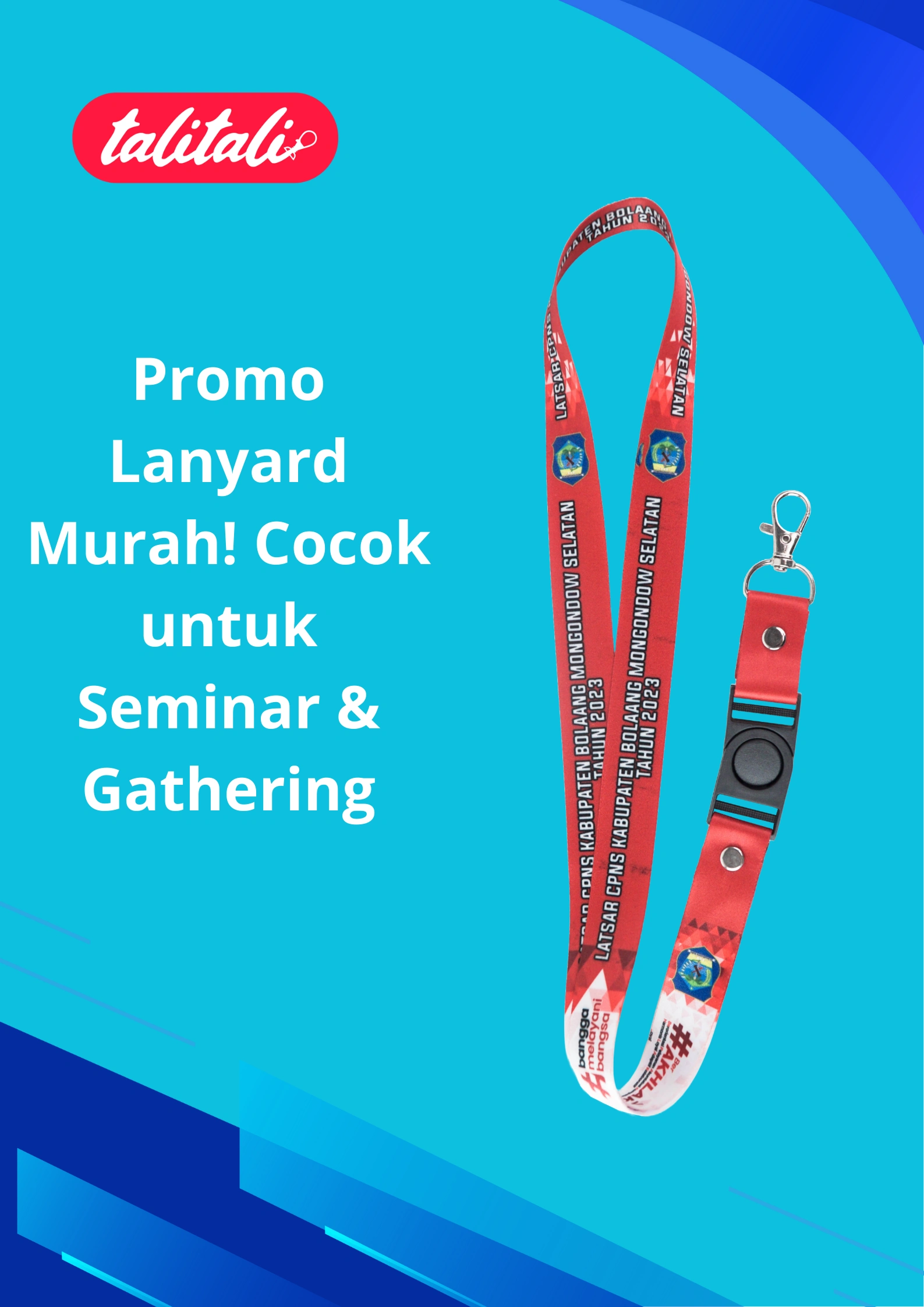 Lanyard Promosi Murah Kendal