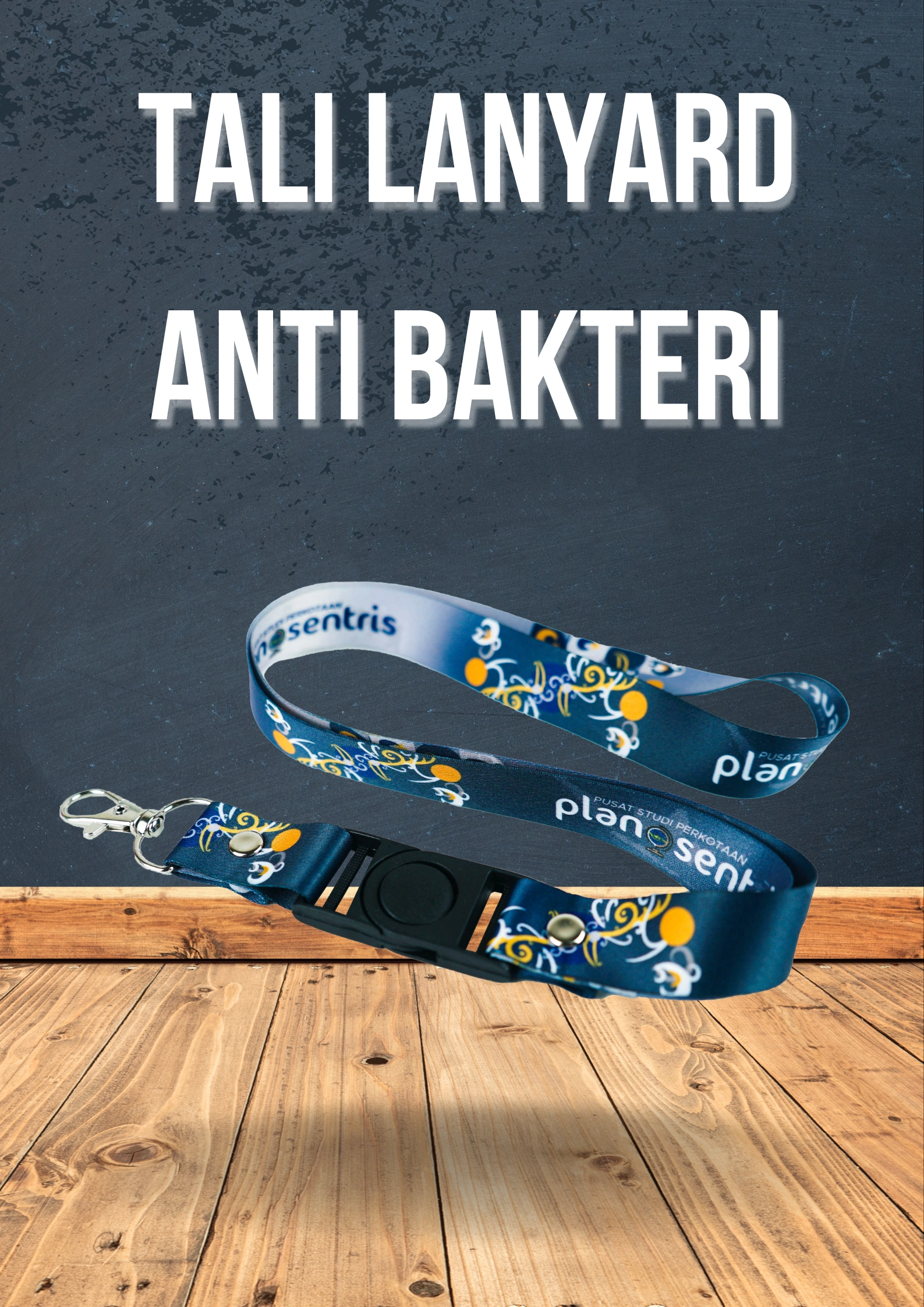 Tali Lanyard Anti Bakteri Kendal
