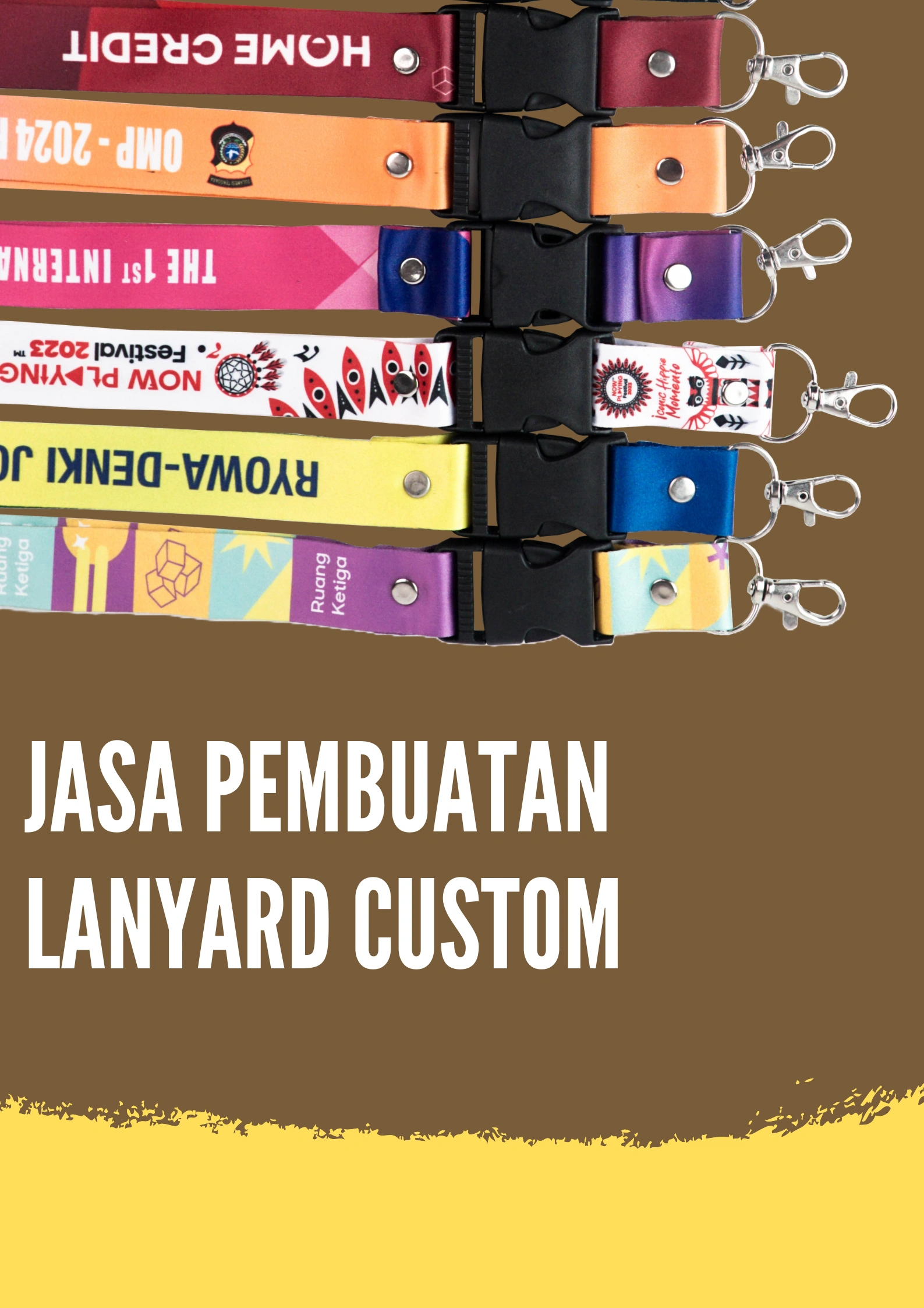 Jasa Pembuatan Lanyard Custom Kendal