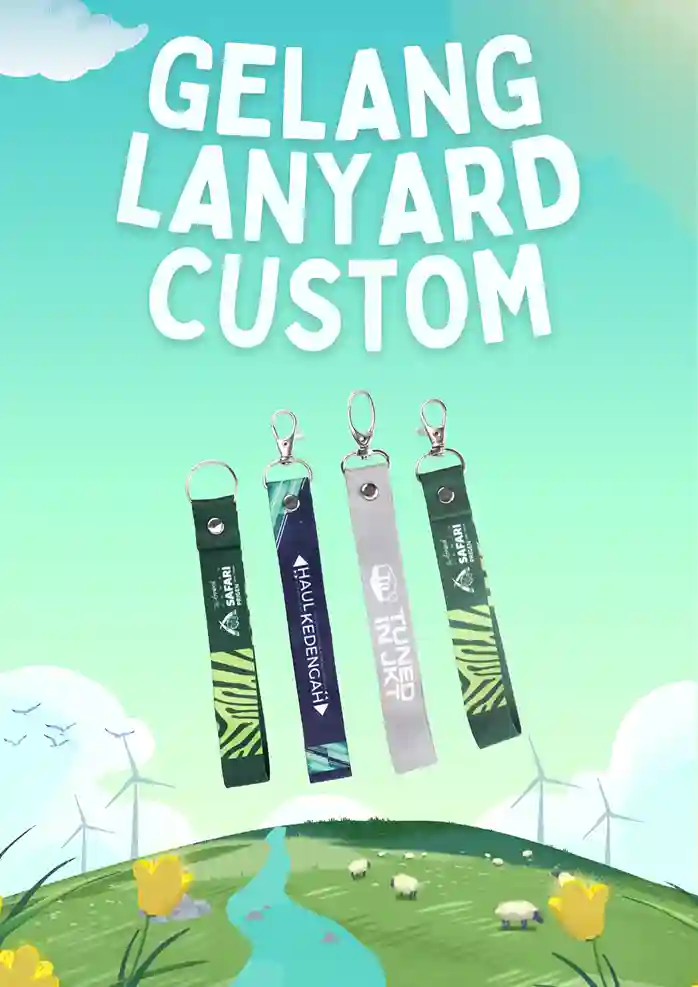 Gelang Lanyard Custom Kendal