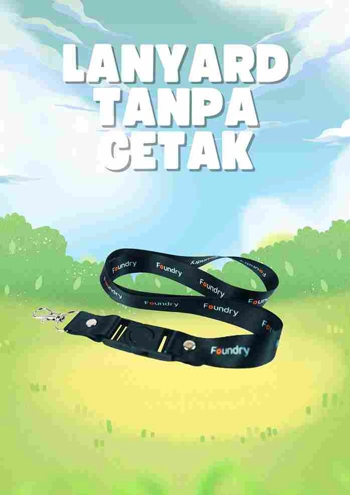 Lanyard Tanpa Cetak Kendal