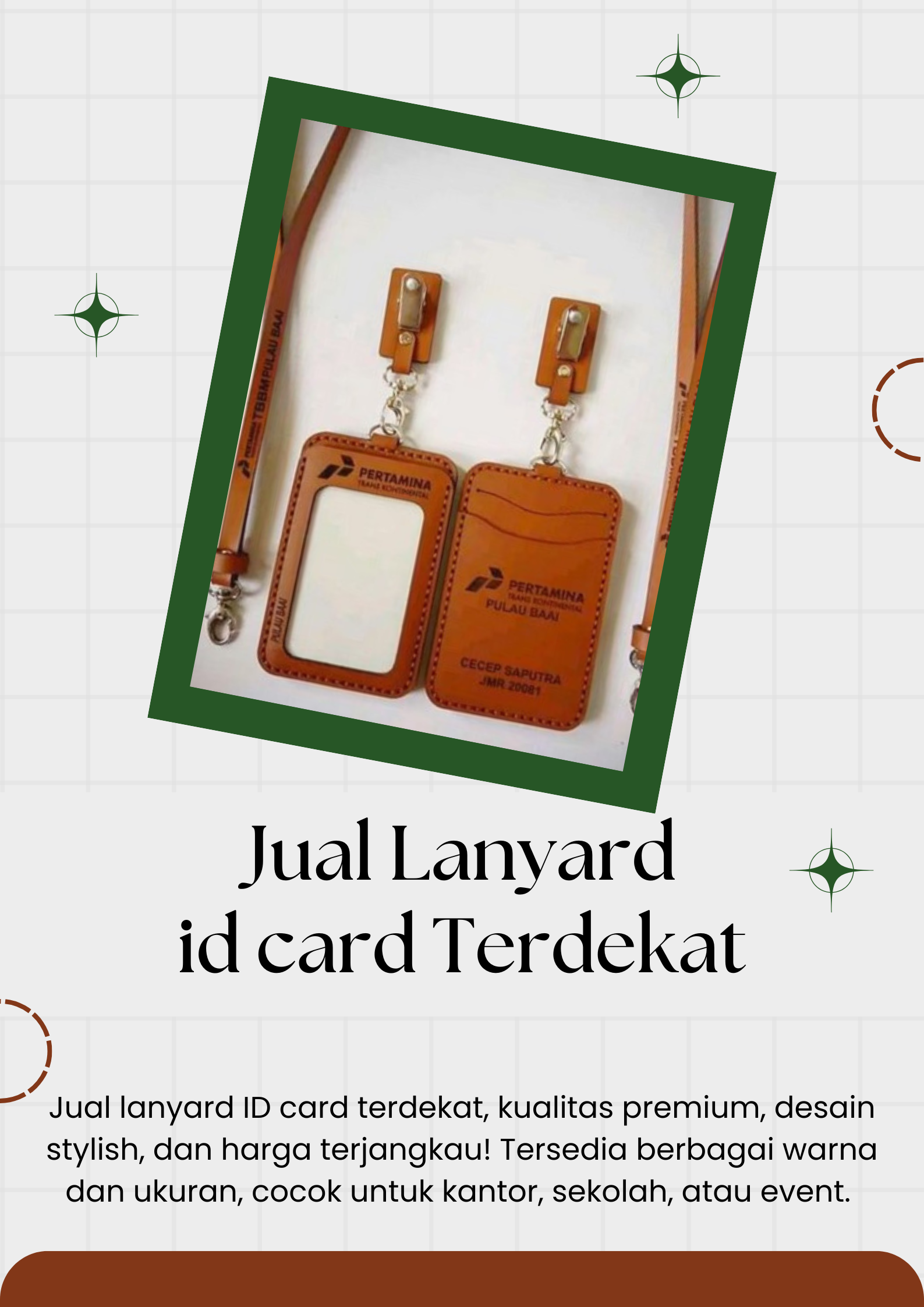 Jual Lanyard ID Card Terdekat Kendal